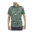 ルコックスポルティフ ゴルフ Le coq sportif GOLF ストレッチフォーサー カラーブロックグラフィック小柄 半袖ポロシャツ