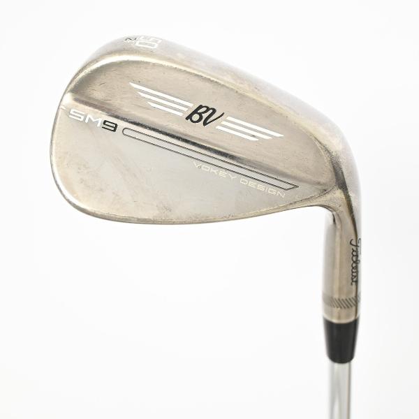 タイトリスト　Vokey　ボーケイ SM9 BRASHED STEEL ウェッジ N.S.PRO 950GH neo　シャフト：N.S.PRO 950GH neoCランク　フレックスS　男性用 メンズ用　右用