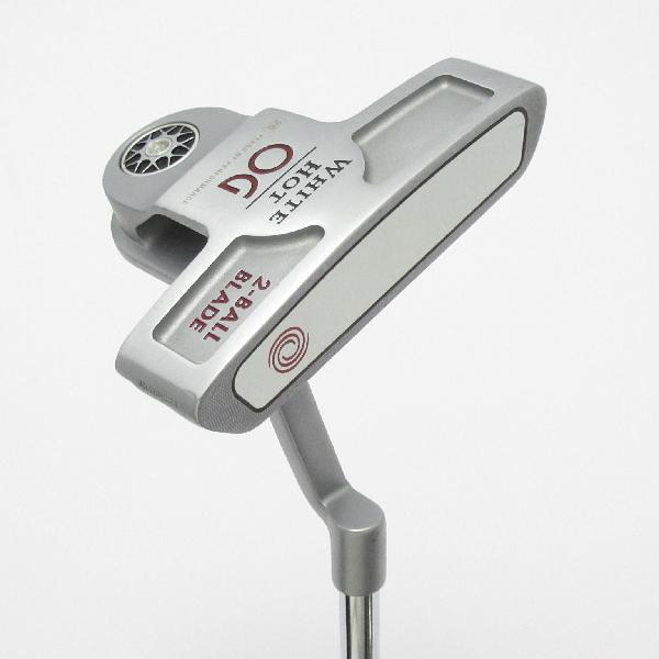 Putter - 【中古】オデッセイ　White Hot　WHITE HOT OG 2BALLBLADE LINED パター スチールシャフト　【33】シャフト：スチールシャフトCランク　フレックス計測項目外　男性用 メンズ用　右用