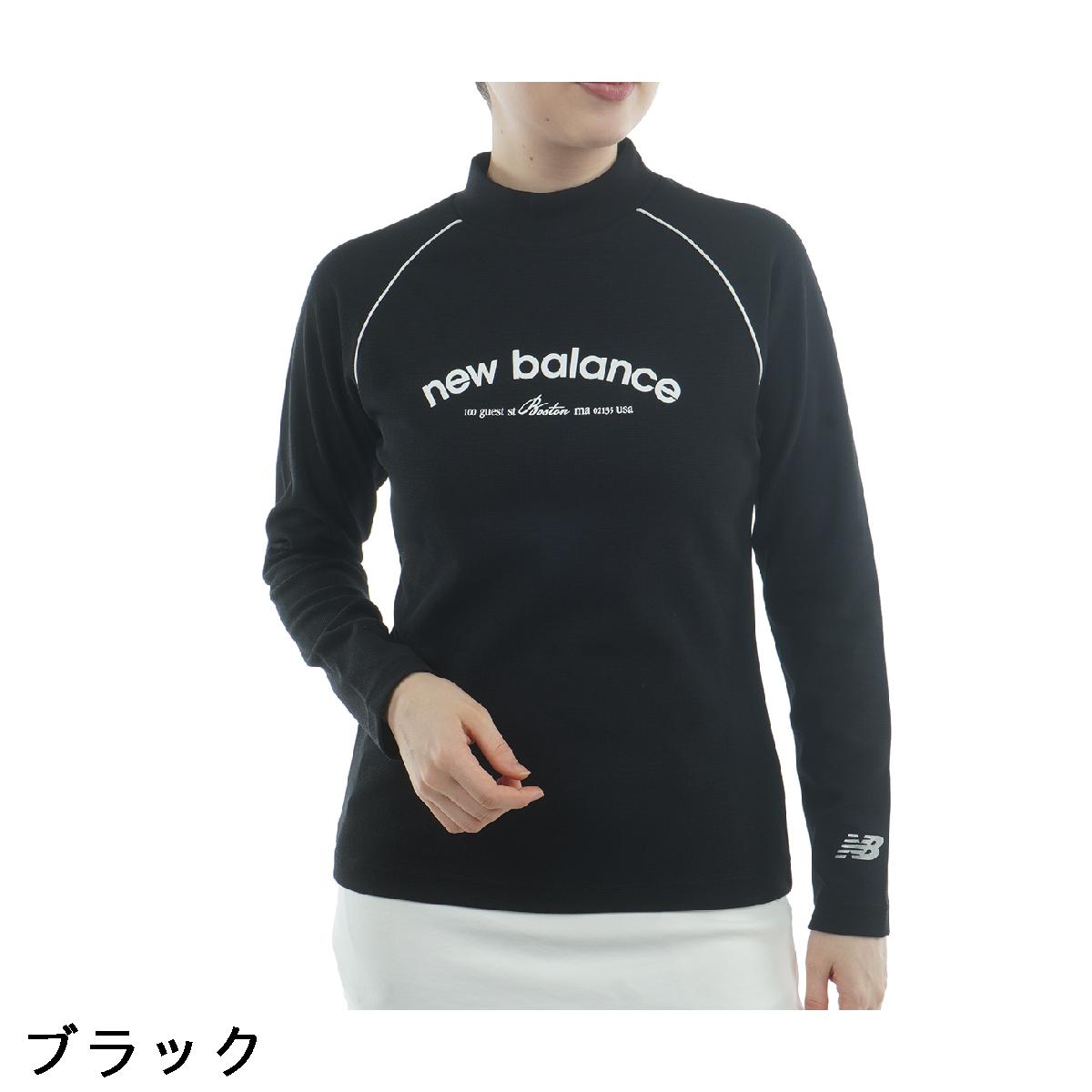 ニューバランス　New Balance　ミニワッフル ストレッチ長袖モックネックプルオーバー　レディス