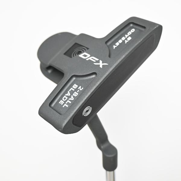 【中古】オデッセイ　DFX　DFX BY ODYSSEY 2-BALL BLADE CH パター スチールシャフト　【34】シャフト：スチールシャフトCランク　フレックス計測項目外　男性用 メンズ用　右用