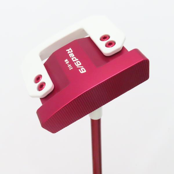 【中古】キャスコ　Red　Red9／9 ホワイトバック WB-012 パター カーボンシャフト　【34】シャフト：カーボンシャフトCランク　フレックス計測項目外　男性用 メンズ用　右用