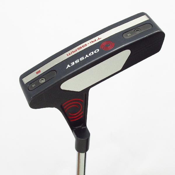 【中古】オデッセイ　ODYSSEY　TRI-BEAM #2 パター カーボンスチール複合シャフト　【34】シャフト：カ..
