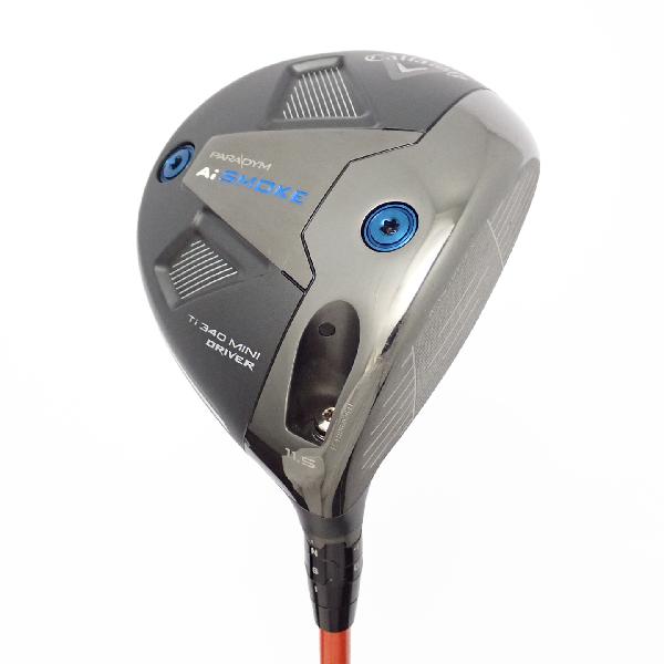 【中古】キャロウェイゴルフ　Ai SMOKE　パラダイム Ai SMOKE Ti 340MINI ドライバー Speeder SLK TypeD 50　シャフト：Speeder SLK TypeD 50Cランク　フレックス設定無　男性用 メンズ用　右用