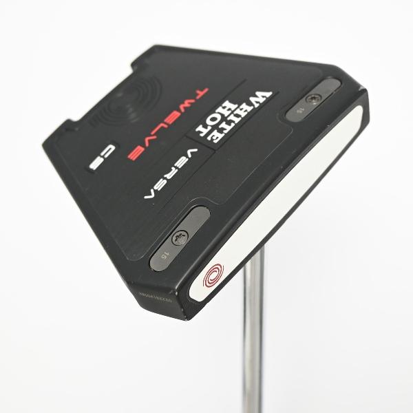 球杆（男用） - 【中古】オデッセイ　VERSA　ホワイト・ホット VERSA TWELVE CS パター カーボンスチール複合シャフト　【34】シャフト：カーボンスチール複合シャフトCランク　フレックス計測項目外　男性用 メンズ用　右用
