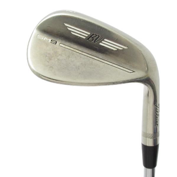 【中古】タイトリスト Vokey ボーケイ SM9 BRASHED STEEL ウェッジ N.S.PRO 950GH neo 【52-12】シャフト：N.S.PRO 950GH neoCDランク フレックスS 男性用 メンズ用 右用