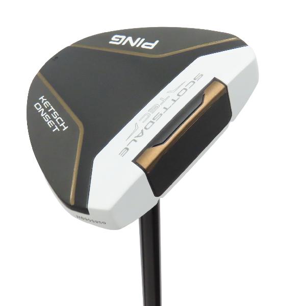 【中古】ピン　PING　スコッツデール TEC KETSCH ONSET パター スチールシャフト　【34】シャフト：スチールシャフトBランク　フレックス計測項目外　男性用 メンズ用　右用