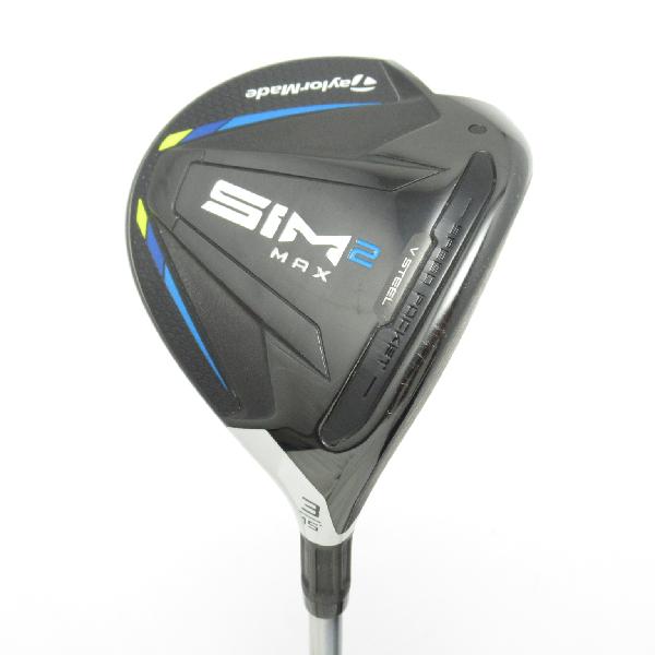 【中古】テーラーメイド　SIM2　SIM2 マックス フェアウェイウッド Speeder 569 EVOLUTION VI　【3W】シャフト：Speeder 569 EVOLUTION VICランク　フレックスS　男性用 メンズ用　右用