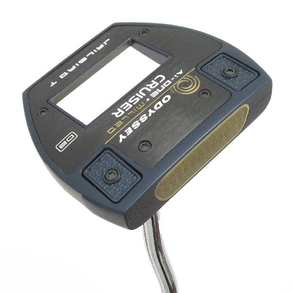 【中古】オデッセイ　AI-ONE　Ai-ONE MILLED CRUISER JAILBIRD T DB パター スチールシャフト　【38】シャフト：スチールシャフトBランク　フレックス計測項目外　男性用 メンズ用　右用