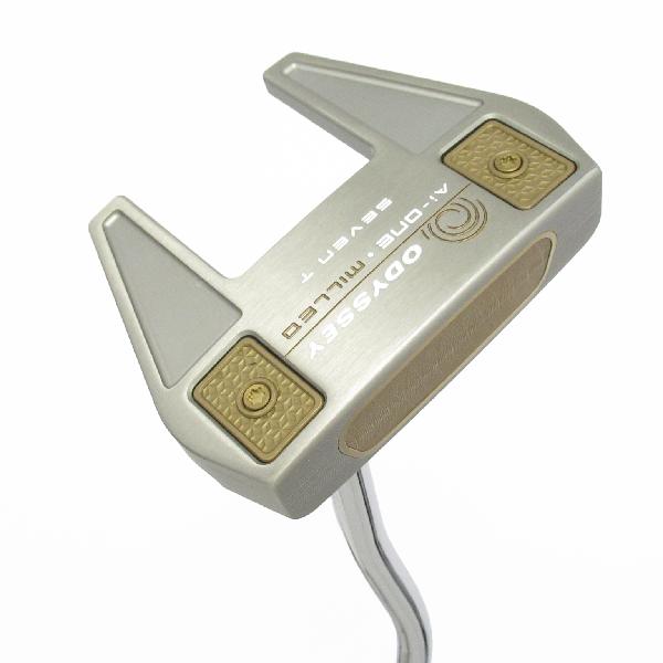 【中古】オデッセイ　AI-ONE MILLED　Ai-ONE MILLED SILVER SEVEN T DB パター スチールシャフト　【34】シャフト：スチールシャフトBランク　フレックス計測項目外　男性用 メンズ用　右用