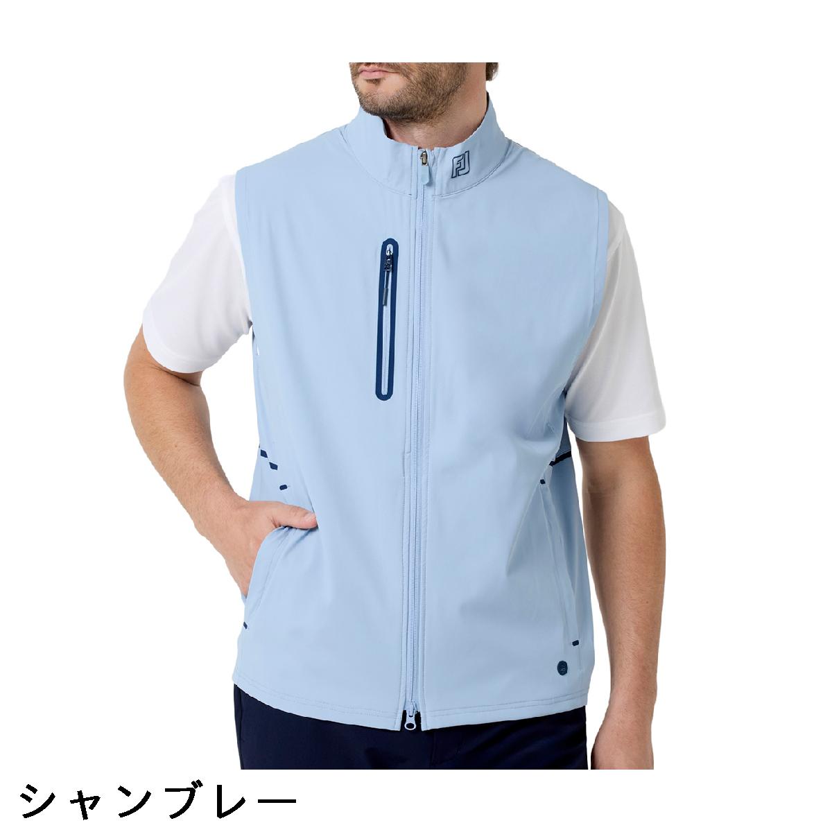 フットジョイ　Foot Joy　ストレッチ TEMPO SERIES フルジップベスト