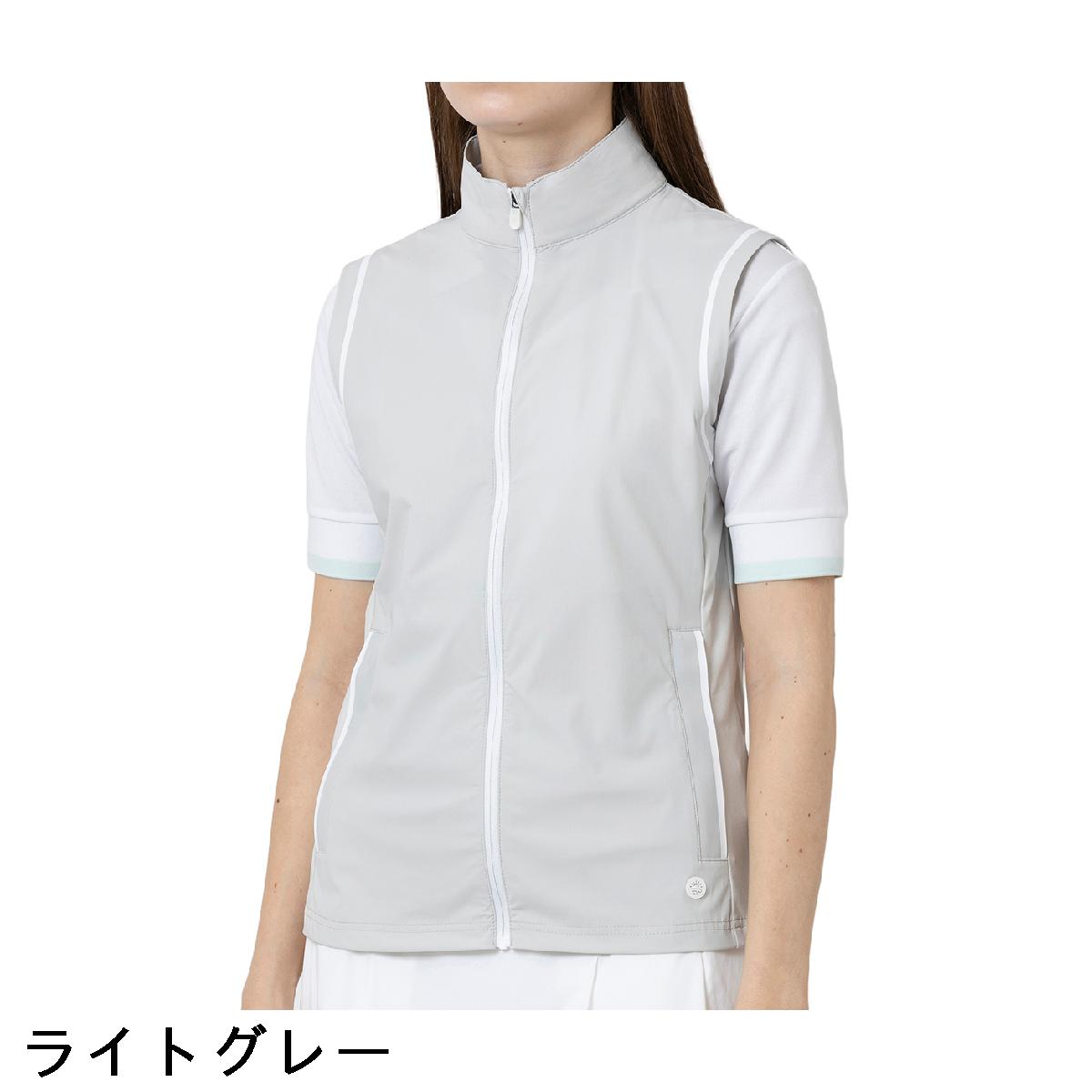 フットジョイ　Foot Joy　TEMPO SERIES LtWt ストレッチフルジップベスト　レディス