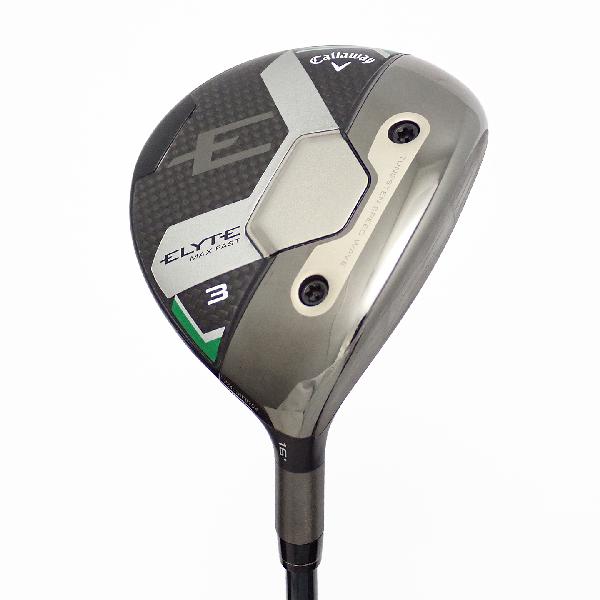【中古】キャロウェイゴルフ　ELYTE　エリート MAX FAST フェアウェイウッド LIN-Q GREEN 40 for Callaway　【3W】シャフト：LIN-Q GREEN 40 for CallawayCランク　フレックスS　男性用 メンズ用　右用