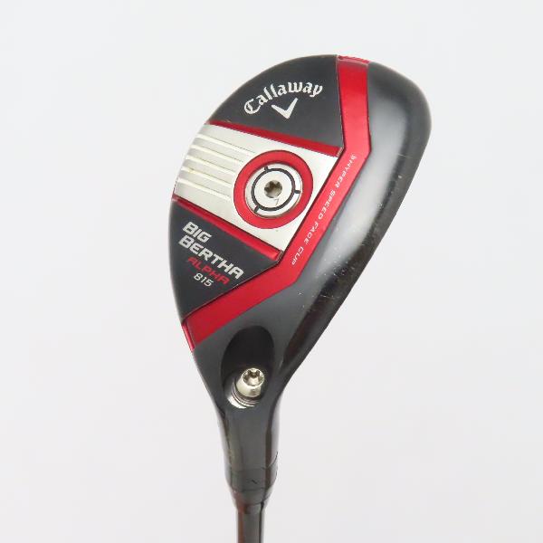 实用工具 - 【中古】キャロウェイゴルフ　BIG BERTHA　ビッグバーサ ALPHA 815 ユーティリティ BIG BERTHA　【23】シャフト：BIG BERTHACDランク　フレックスS　男性用 メンズ用　右用