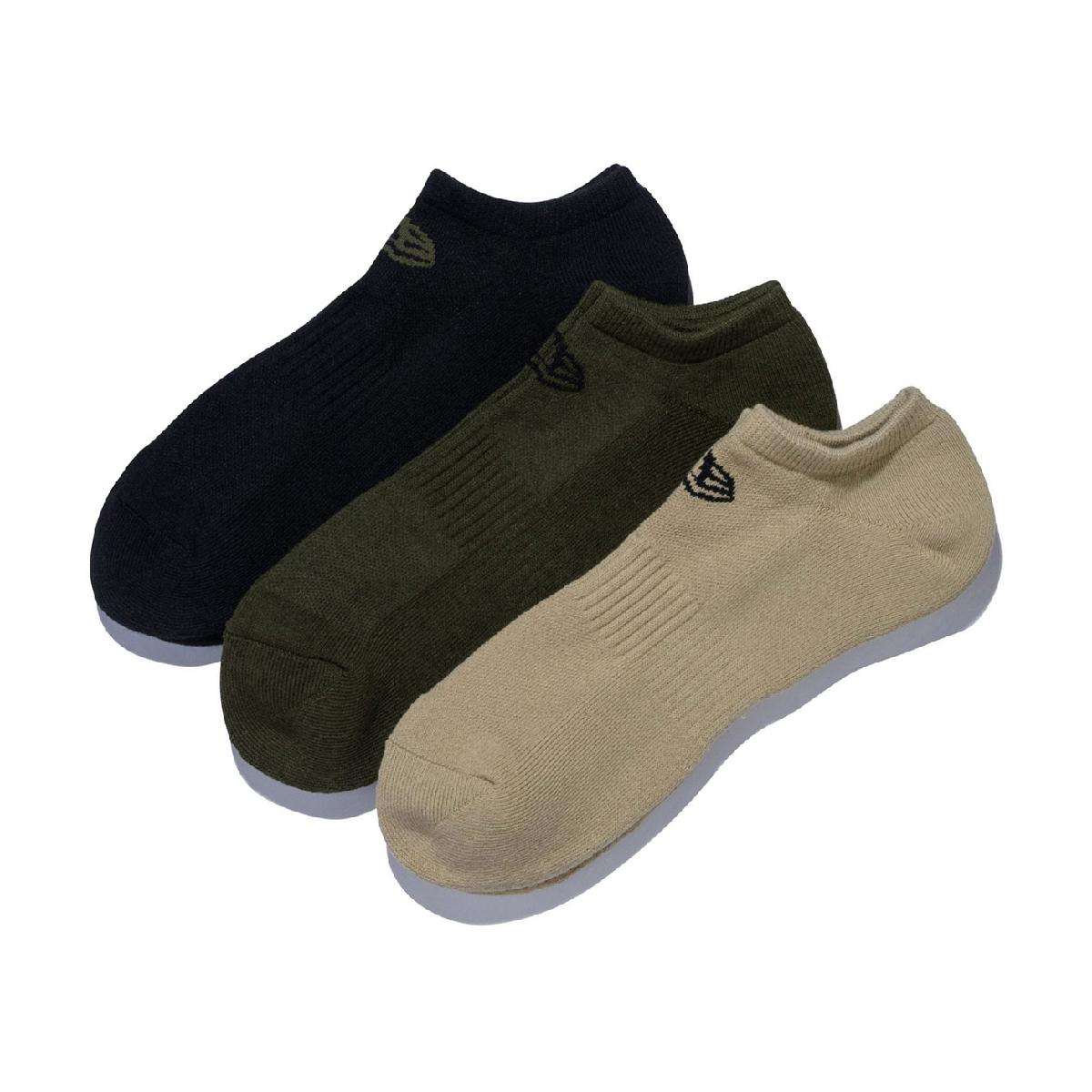 ニューエラ　NEW ERA　ショートソックス 3足セット