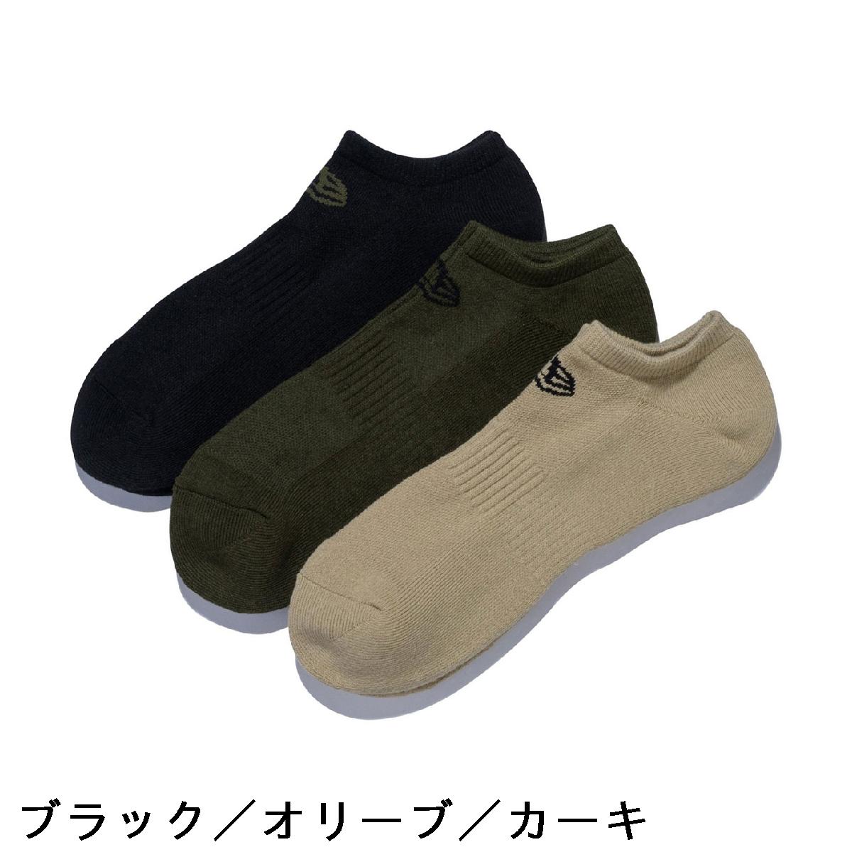 ニューエラ　NEW ERA　ショートソックス 3足セット