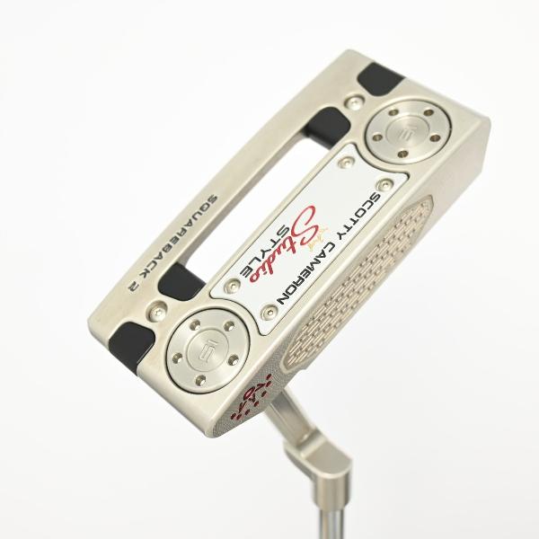 【中古】スコッティキャメロン　SCOTTY CAMERON　スタジオスタイル スクエアバック 2(2025) パター スチールシャフト　【34】シャフト：スチールシャフトCランク　フレックス計測項目外　男性用 メンズ用　右用