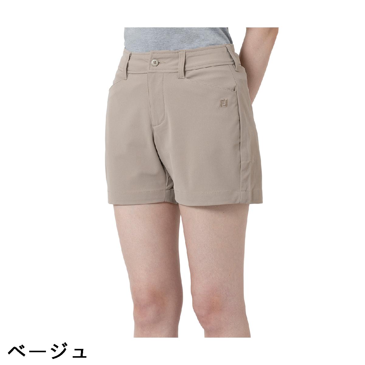 フットジョイ　Foot Joy　Essential トリコットストレッチ ショートパンツ　レディス