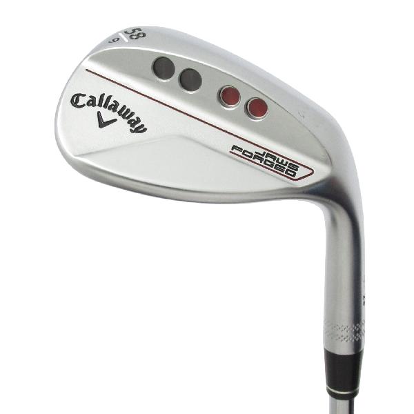 【中古】キャロウェイゴルフ　Callaway Golf　JAWS FORGED クロムメッキ仕上げ ウェッジ Dynamic Gold Burgundy　【58-09】シャフト：Dynamic Gold BurgundyCランク　フレックスS200　男性用 メンズ用　右用