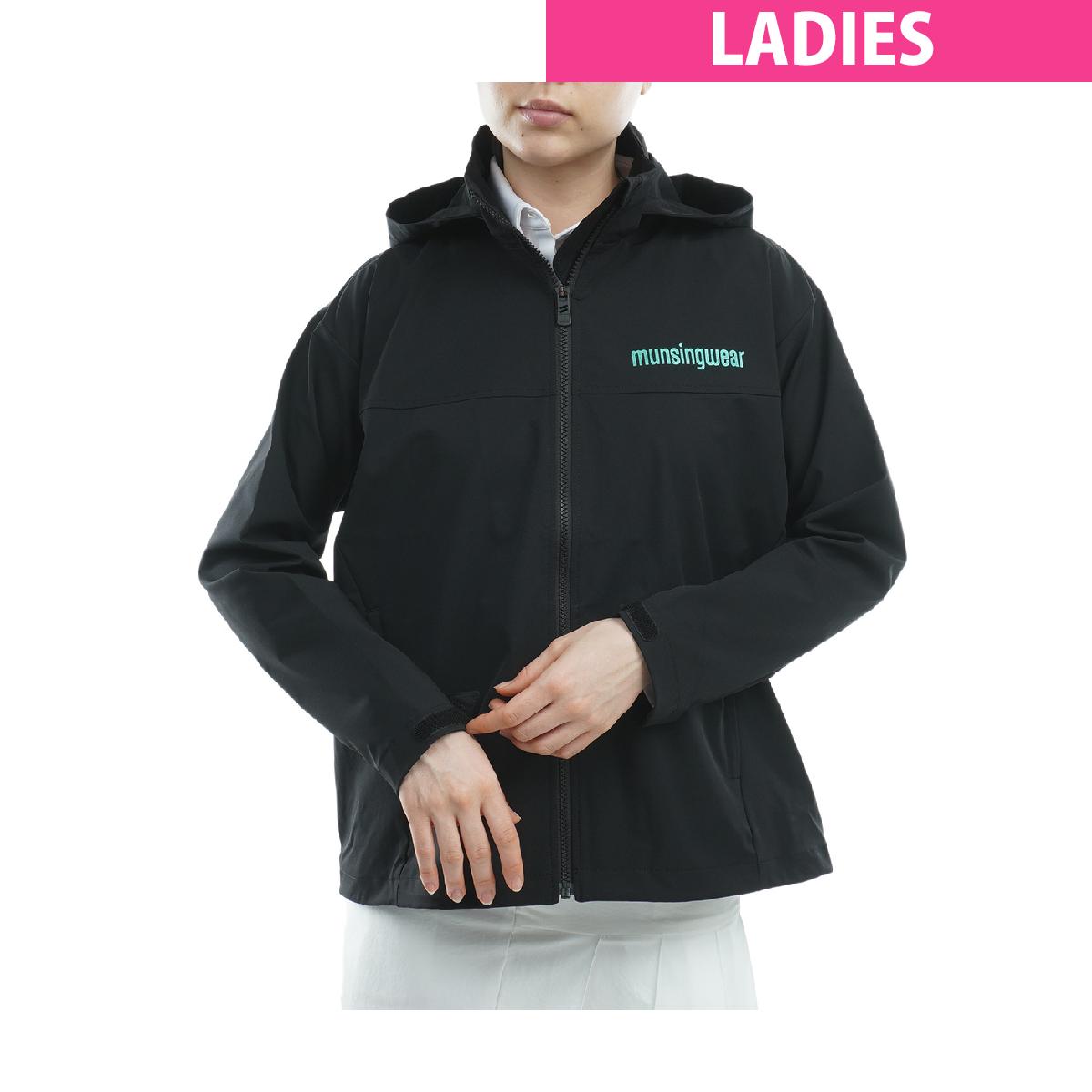 マンシングウェア　Munsingwear　撥水ストレッチフルジップブルゾン　レディス