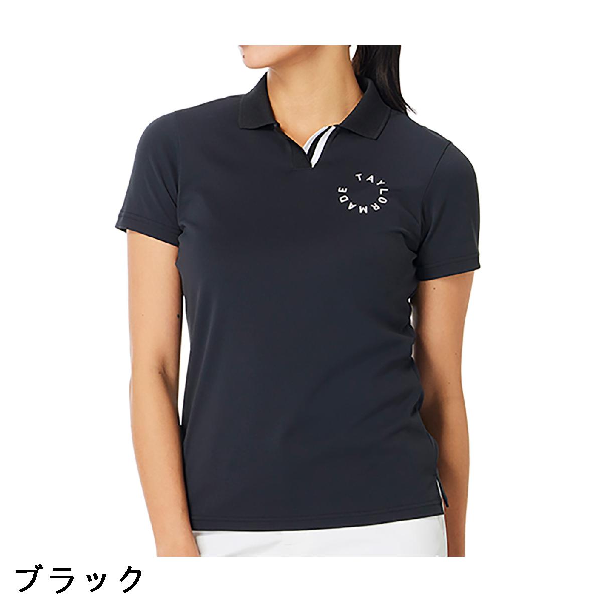 テーラーメイド　Taylor Made　ストレッチ サークルロゴスキッパー半袖シャツ　レディス