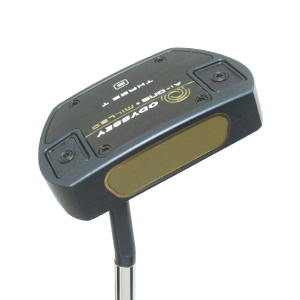 【中古】オデッセイ　AI-ONE MILLED　Ai-ONE MILLED THREE T S パター スチールシャフト　【34】シャフト：スチールシャフトCランク　フレックス計測項目外　男性用 メンズ用　右用