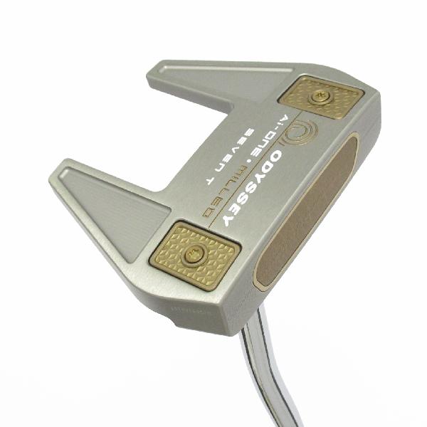 【中古】オデッセイ　AI-ONE MILLED　Ai-ONE MILLED SILVER SEVEN T DB パター スチールシャフト　【34】シャフト：スチールシャフトBランク　フレックス計測項目外　男性用 メンズ用　右用