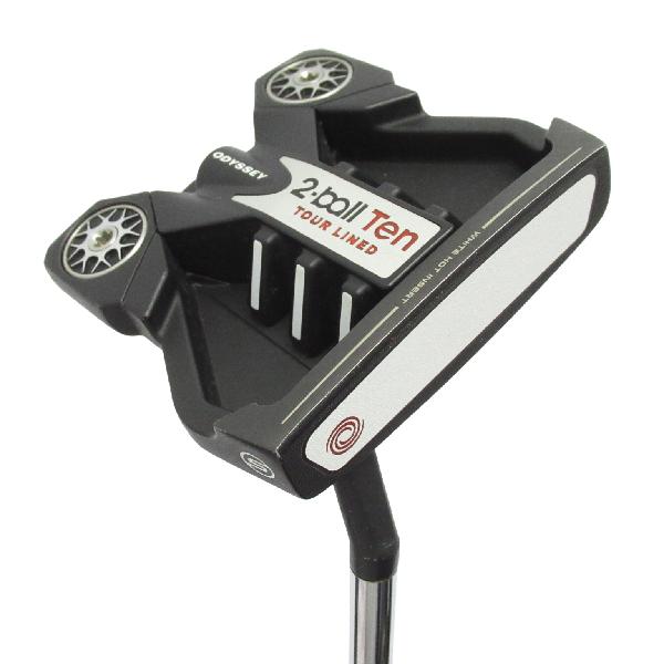 【中古】オデッセイ ODYSSEY 2BALL TEN S LINED(2022) パター カーボンスチール複合シャフト 【34】シャフト：カーボンスチール複合シャフトCランク フレックス計測項目外 男性用 メンズ用 右用