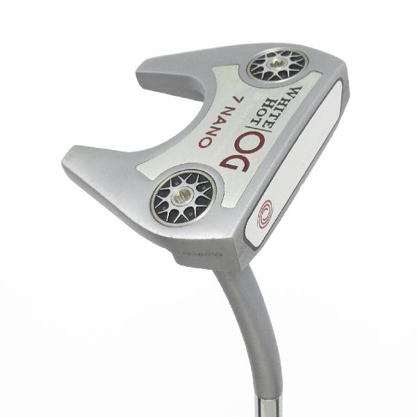 WOSS - 【中古】オデッセイ　White Hot　WHITE HOT OG #7NANO SLシャフト装着 パター カーボンスチール複合シャフト　【34】シャフト：カーボンスチール複合シャフトCランク　フレックス計測項目外　男性用 メンズ用　右用