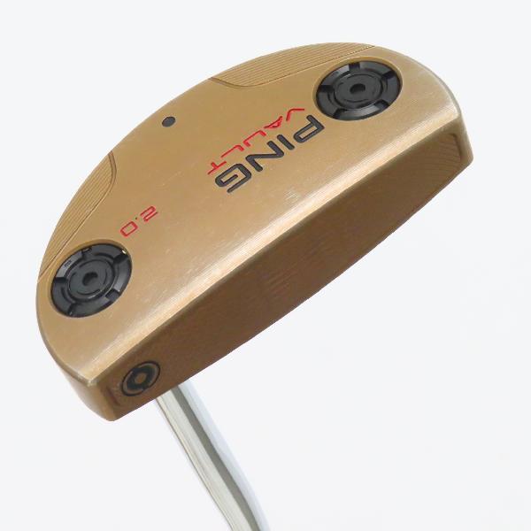 【中古】ピン　VAULT　ヴォルト2.0 パイパー カッパー パター スチールシャフト　【35】シャフト：スチールシャフトCDランク　フレックス計測項目外　男性用 メンズ用　右用