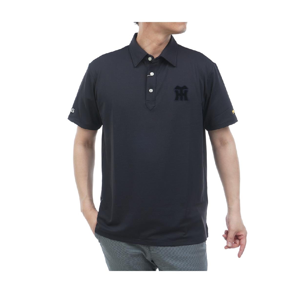 樂天商城 - ゴールデンベア　GB GOLF　TIGERSコラボレーション ストレッチ 半袖ポロシャツ