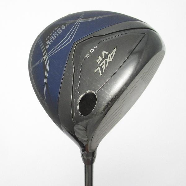 【中古】つるや　AXCEL　AXEL VF ドライバー カーボンシャフト　シャフト：カーボンシャフトCランク　フレックスS　男性用 メンズ用　右用