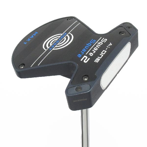 【中古】オデッセイ　AI-ONE　Ai-ONE Square 2 Square MAX 1 パター スチールシャフト　【34】シャフト：スチールシャフトCランク　フレックス計測項目外　男性用 メンズ用　右用