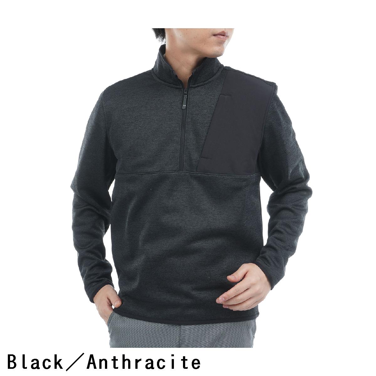アンダーアーマー　Under Armour　裏起毛 UA ドライブ ストレッチ ハーフジップセーターフリースジャケット