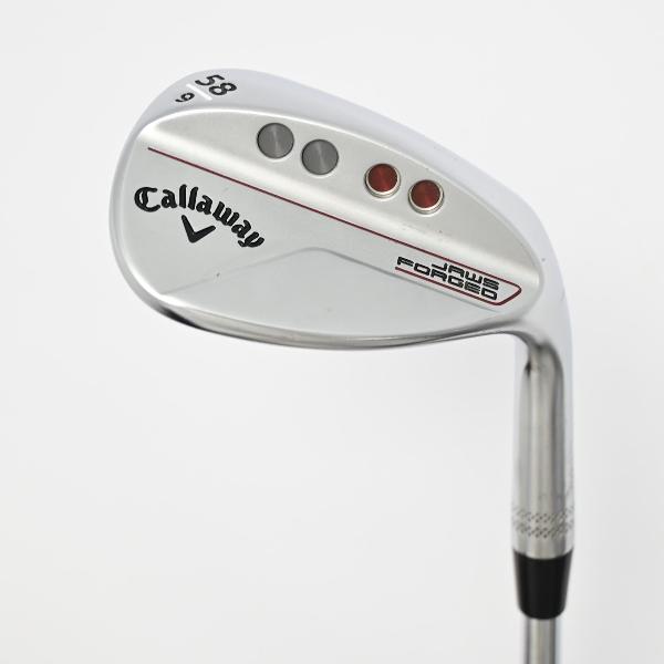 【中古】キャロウェイゴルフ　Callaway Golf　JAWS FORGED クロムメッキ仕上げ ウェッジ Dynamic Gold Burgundy　【58-09】シャフト：Dynamic Gold BurgundyCDランク　フレックスS200　男性用 メンズ用　右用