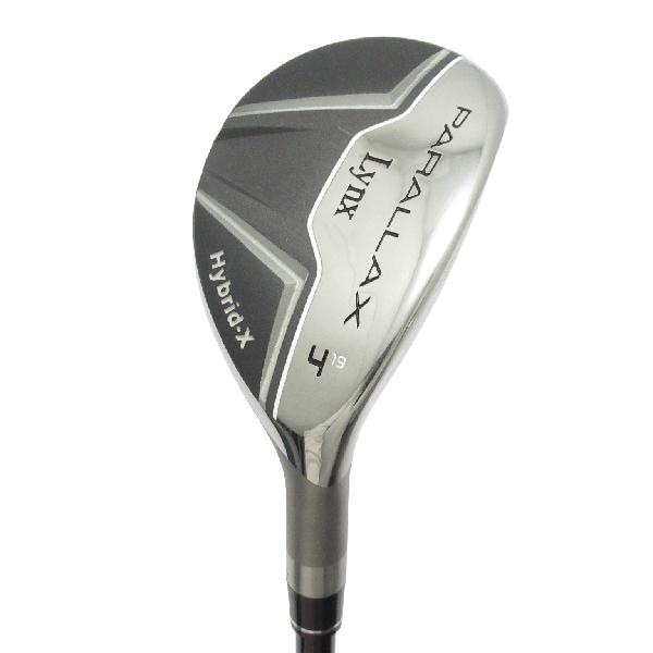 LYNX - 【中古】リンクス　LYNX　パララックス ハイブリッド-X ユーティリティ オリジナルカーボン　【U4】シャフト：オリジナルカーボンCランク　フレックスR　男性用 メンズ用　右用