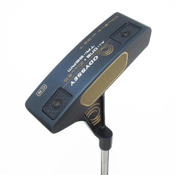 【中古】オデッセイ　AI-ONE MILLED　Ai-ONE MILLED TRI-BEAM DOUBLE WIDE T CS パター スチールシャフト　【34】シャフト：スチールシャフトBCランク　フレックス計測項目外　男性用 メンズ用　右用
