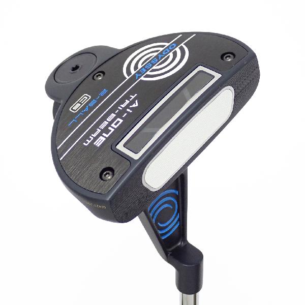 【中古】オデッセイ　AI-ONE　Ai-ONE TRI-BEAM 2-BALL CS パター スチールシャフト　【34】シャフト：スチールシャフトBCランク　フレックス計測項目外　男性用 メンズ用　右用