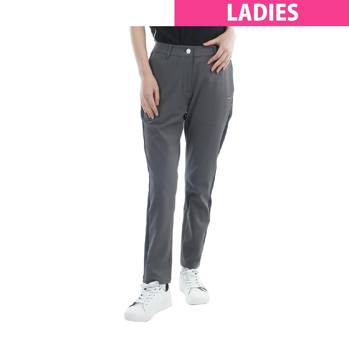 �ȥߡ� �ҥ�ե����� ����ա�TOMMY HILFIGER GOLF�����ȥ�å� �����ɥ饤�� 9ʬ��ѥ�ġ���ǥ���