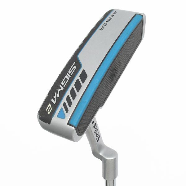 乐天商城 - 【中古】ピン　SIGMA 2　SIGMA2 ANSER プラチナム仕上げ パター スチールシャフト　【34】シャフト：スチールシャフトCDランク　フレックス計測項目外　男性用 メンズ用　右用