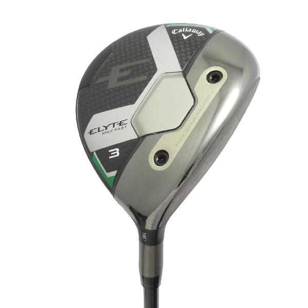 乐天商城 - 【中古】キャロウェイゴルフ　ELYTE　エリート MAX FAST フェアウェイウッド LIN-Q 40 for Callaway　【3W】シャフト：LIN-Q 40 for CallawayCランク　フレックスSR　男性用 メンズ用　右用