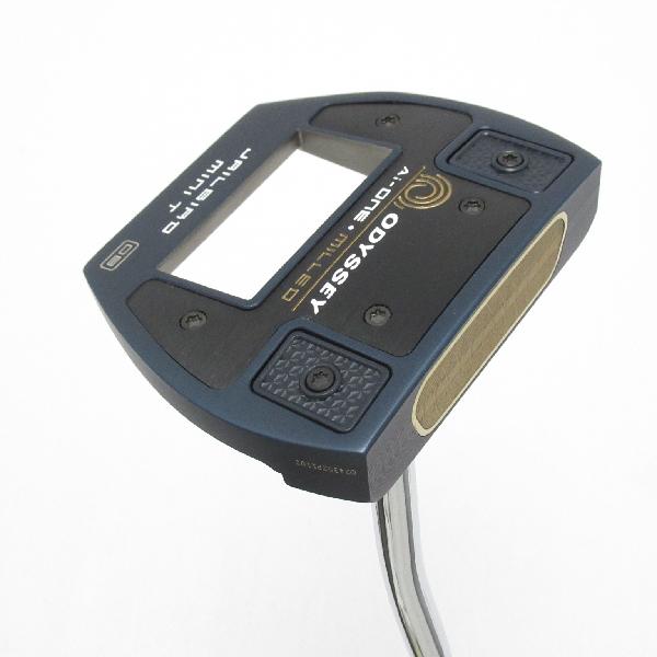 乐天商城 - 【中古】オデッセイ　AI-ONE MILLED　Ai-ONE MILLED JAILBIRD MINI T VERSA90 DB パター スチールシャフト　【34】シャフト：スチールシャフトBCランク　フレックス計測項目外　男性用 メンズ用　右用