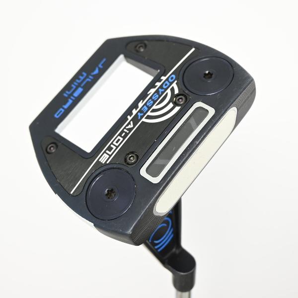 【中古】オデッセイ　AI-ONE　Ai-ONE TRI-BEAM JAILBIRD MINI パター スチールシャフト　【33】シャフト：スチールシャフトCランク　フレックス計測項目外　男性用 メンズ用　右用