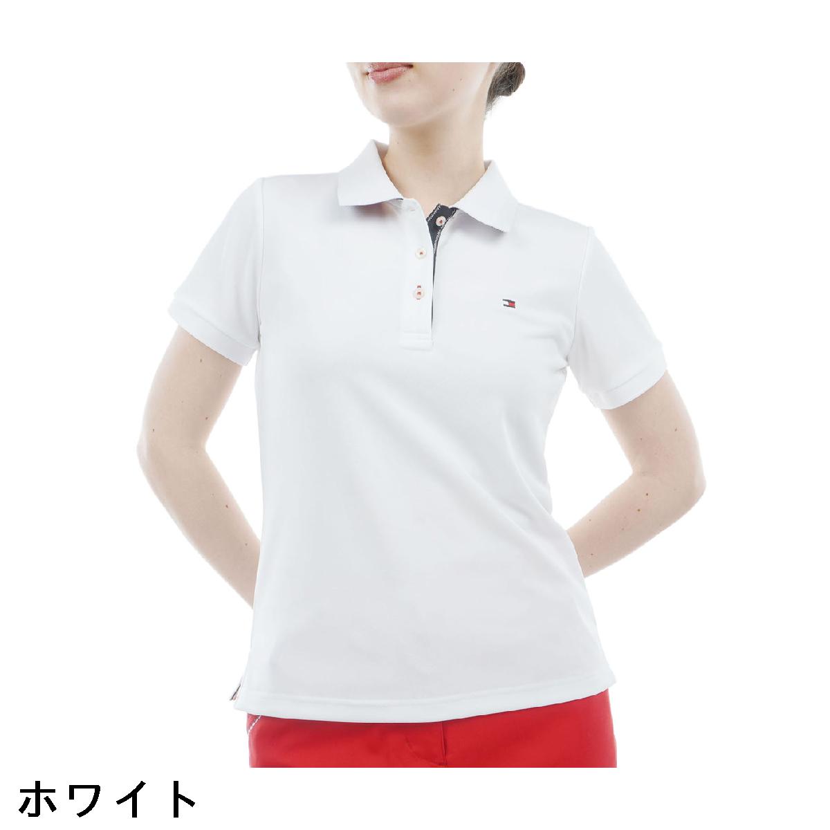トミー ヒルフィガー ゴルフ　TOMMY HILFIGER GOLF　フラッグ 半袖ポロシャツ　レディス