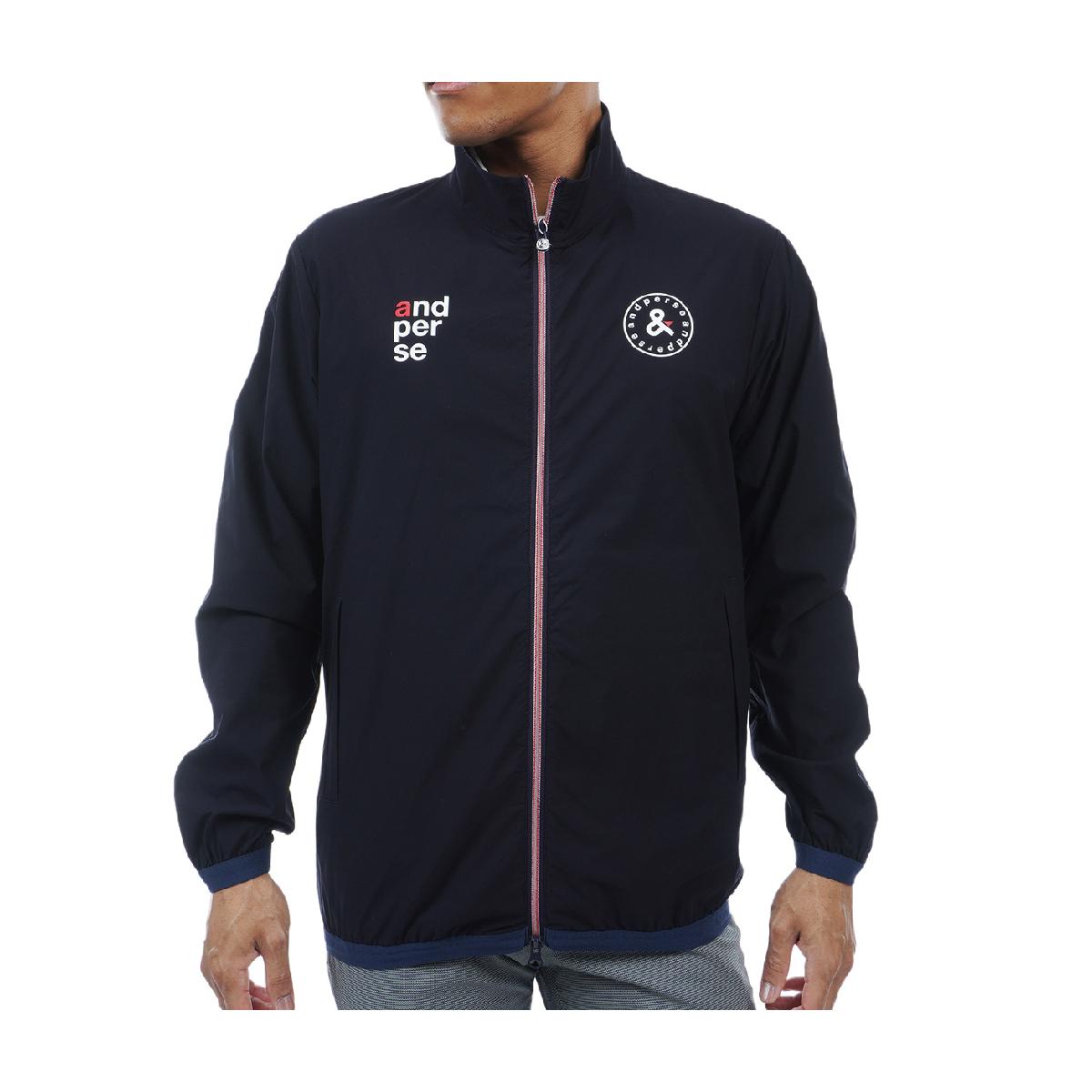 アンパスィ　and per se　ストレッチ マルチウェザー フルジップジャケット