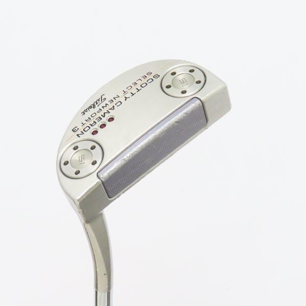 【中古】スコッティキャメロン　SELECT　セレクト ニューポート 3 2018 パター スチールシャフト　【34】シャフト：スチールシャフトDランク　フレックス計測項目外　男性用 メンズ用　右用