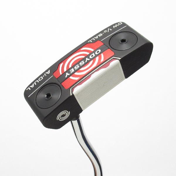 【中古】オデッセイ　Ai-DUAL　Ai-DUAL 1/2-BALL DW パター スチールシャフト　【34】シャフト：スチールシャフトCランク　フレックス計測項目外　男性用 メンズ用　右用
