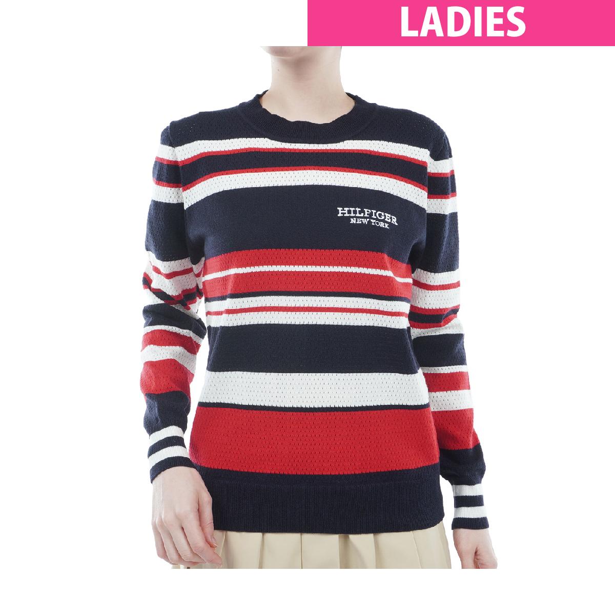 �ȥߡ� �ҥ�ե����� ����ա�TOMMY HILFIGER GOLF�����롼�ͥå� ��å��奻����������ǥ���