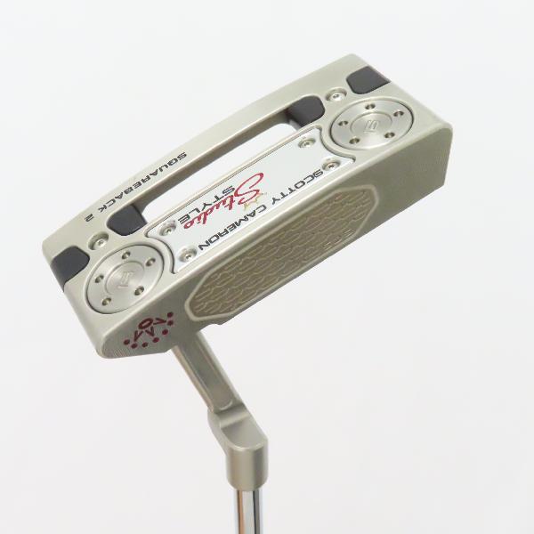 【中古】スコッティキャメロン　SCOTTY CAMERON　スタジオスタイル スクエアバック 2(2025) パター スチールシャフト　【34】シャフト：スチールシャフトBランク　フレックス計測項目外　男性用 メンズ用　右用