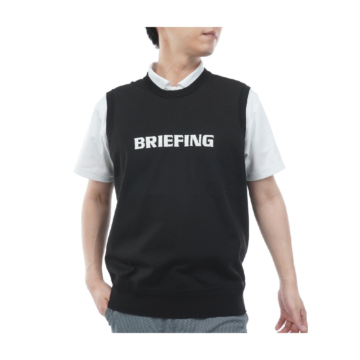 ブリーフィング　BRIEFING　WR クルーネックニットベスト